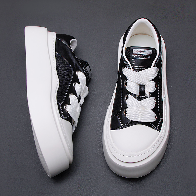 欧洲站2024新款轻便松糕面包鞋