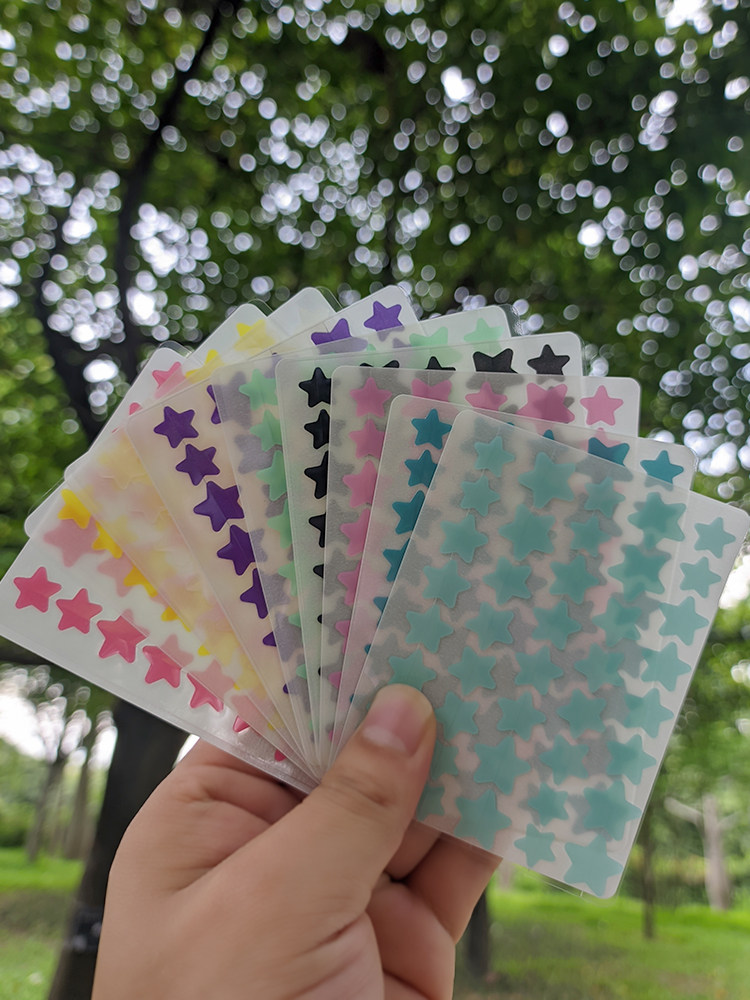Japan Kooshitsu Star Acne Patch Невидимый милый пластырь от прыщей против угревой сыпи, восстанавливающий консилер, благоприятный для кожи, медицинский, для отсасывания гноя Изображение 1
