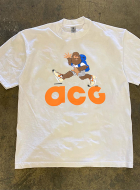 JSC 100%纯棉 轻奢潮款个性设计夏季圆领短袖t恤男女情侣款休闲