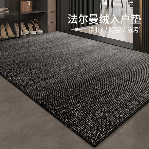 高级感入户门防滑耐脏除尘脚垫