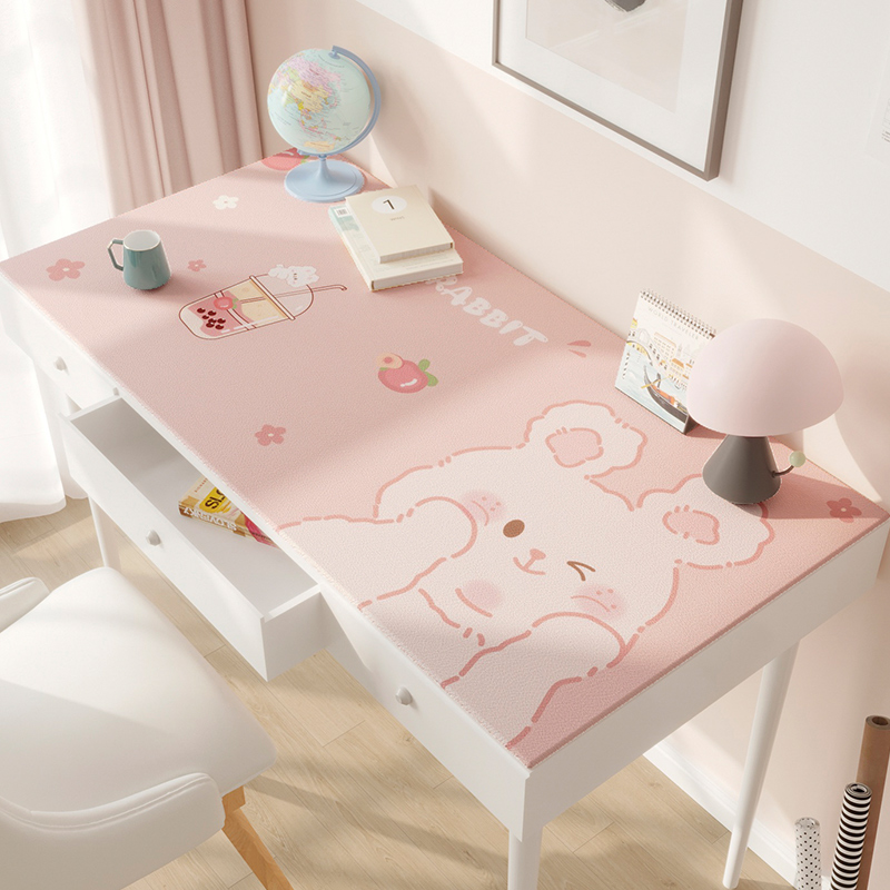 ins风皮革免洗皮革桌布防水防油