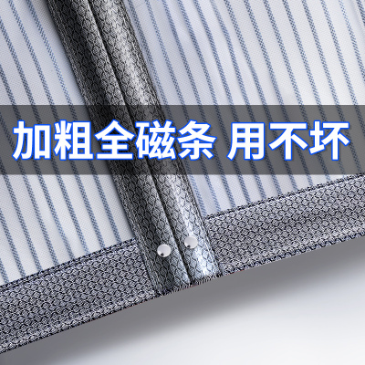 2025新款高档防蚊门帘金刚网磁吸条强力自吸磁性纱门沙窗防蝇虫