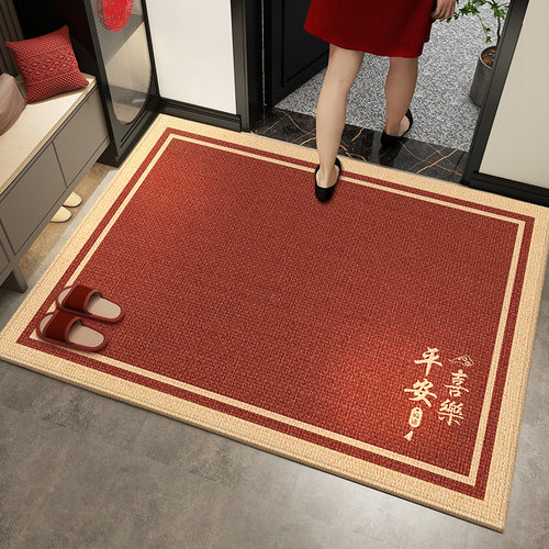 新年入户门进门地垫耐脏防滑