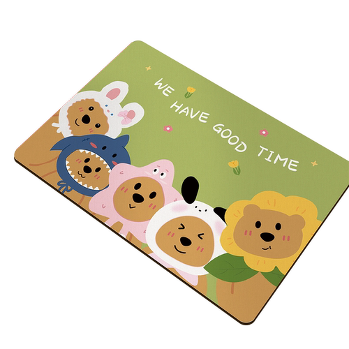 厨房台面沥水垫硅藻泥吸水垫餐具碗盘餐垫免洗防烫茶台吧台垫子