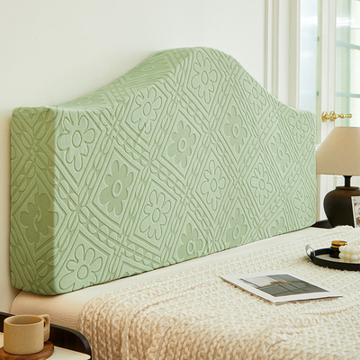 2024新款提花绒床头套罩遮丑神器