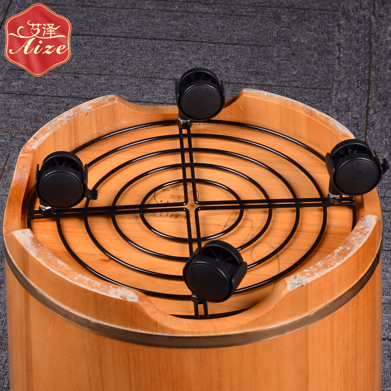 木桶万向轮移动托盘滚轮泡脚桶