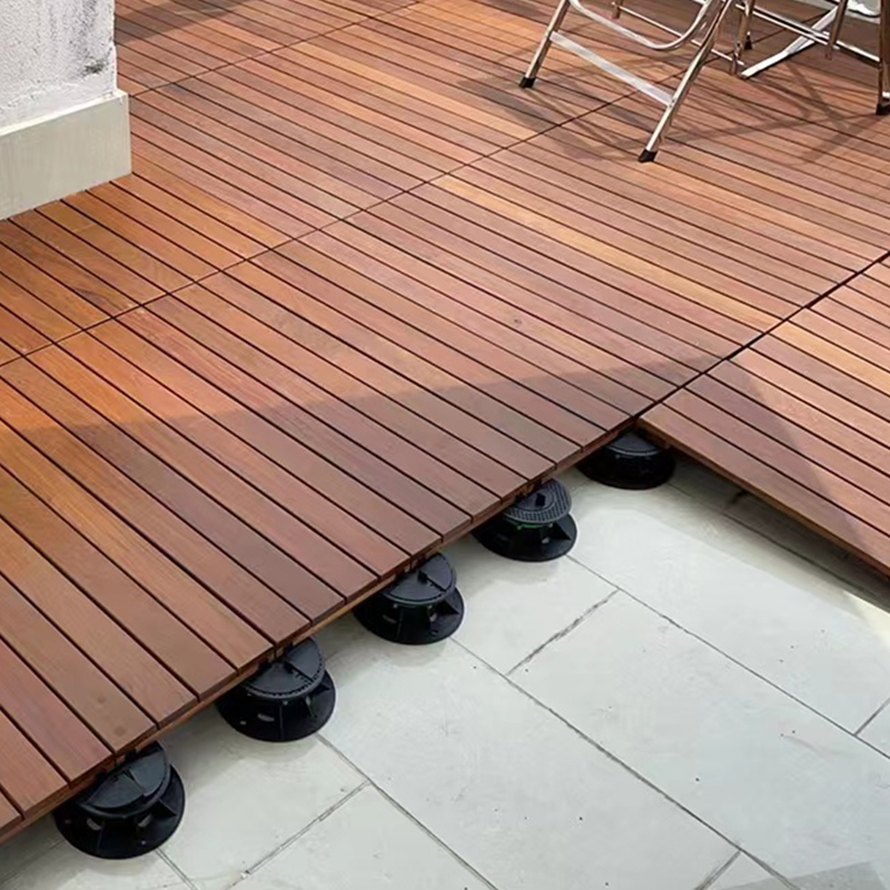 可调节高度的支撑地板