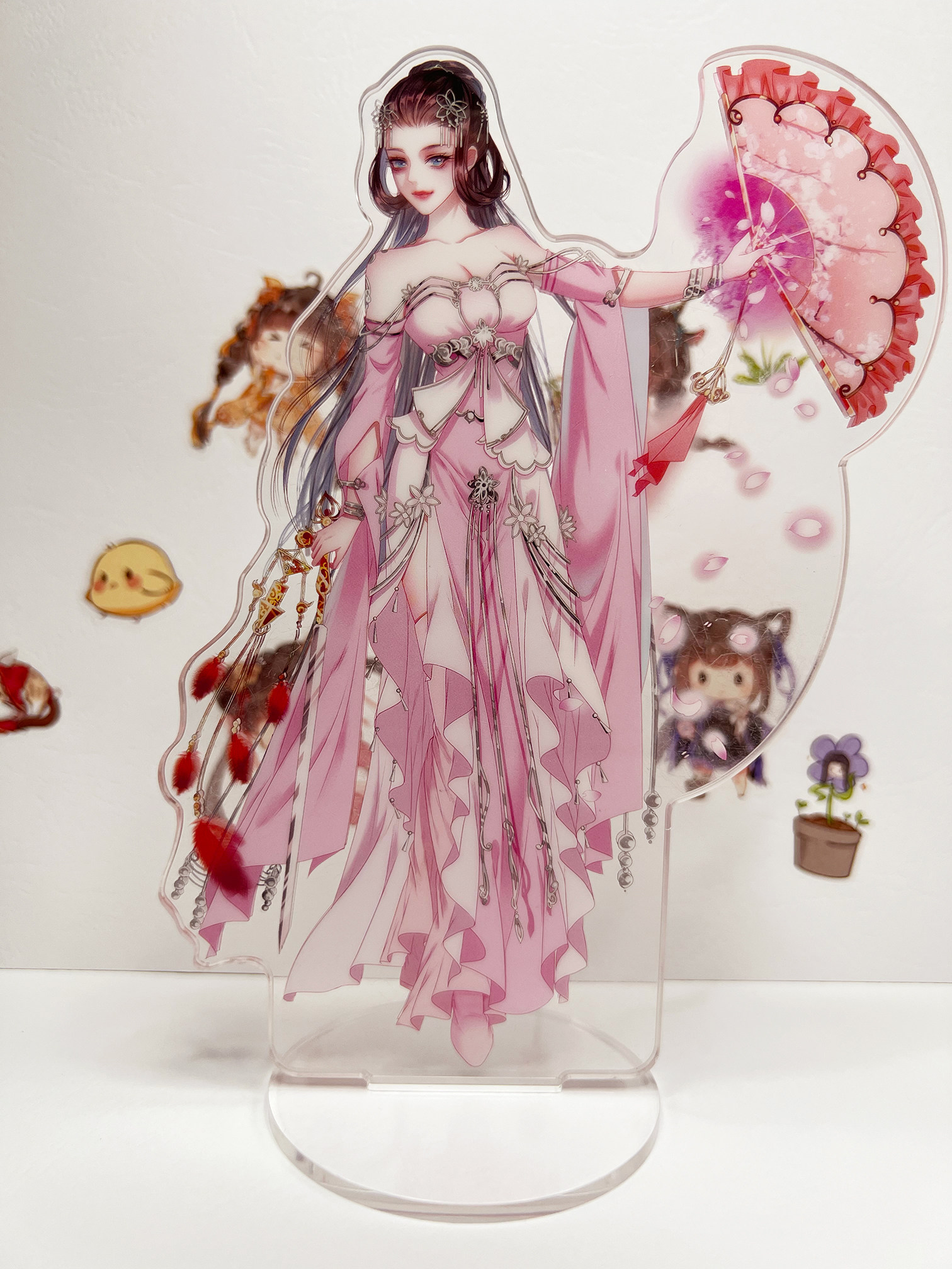 【啾啾】成女立牌|五毒万花七秀长歌明教|摆件周边