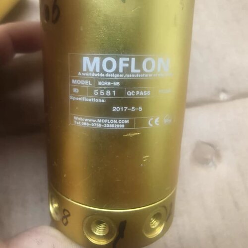 MOFLON默孚龙8气路旋转滑环，旋转接头，型号MQR8-M