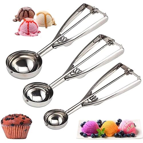 Cookie Scoop with Trigger for Kitchen Family Ice Cream Cooki
