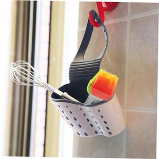 Sink Shelf Soap Sponge Drain Rack Bathroom Holder Kitchen St