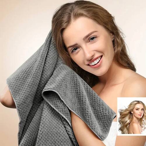 Microfiber Hair Towel Extra Large Wrap Quick Dry Hair Towel