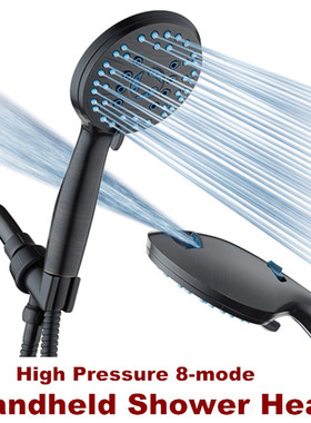 Handheld Shower Head High Flow Rain Showerhead  Pressure