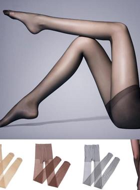 Fashion Black Lady Tights Elastic Silk Stockings Solid