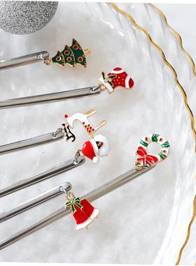 Christmas Decorations for HomeStainless Christmas Spoon