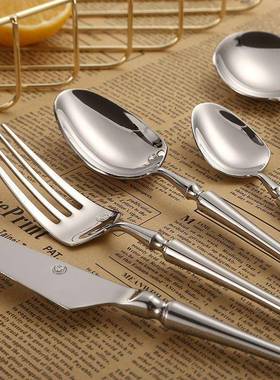 New cutlery fork and spoon set two forks two forks western