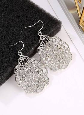 GeomBJDetric Earrings Earings Women Sexy Star hoop Earring