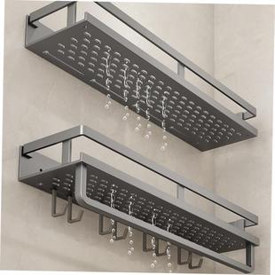 Bathroom Shelves Kitchen Wall Shelf Shower Storage Rack挂架