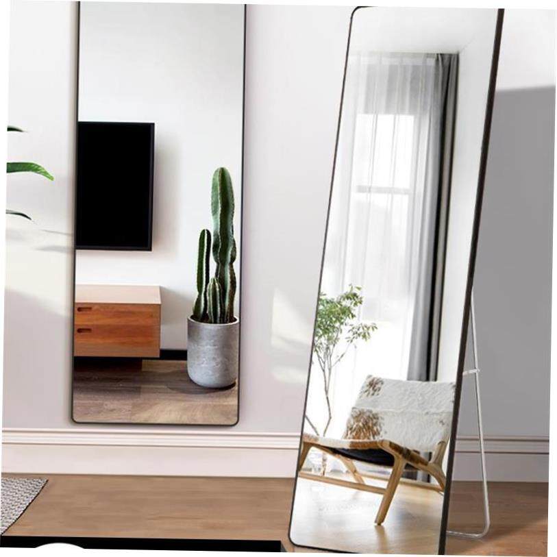 Mirrors Aluminum Alloy Piering Mirror Wall-mounted Full-Body
