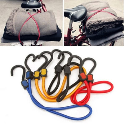 Rubber bungee cord to hook car luggage rope elastic rope two