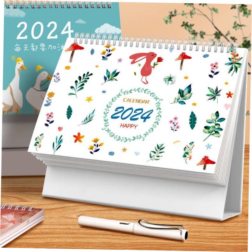 Calendar 2024 Table Desk Monthly Small Office Calender Daily