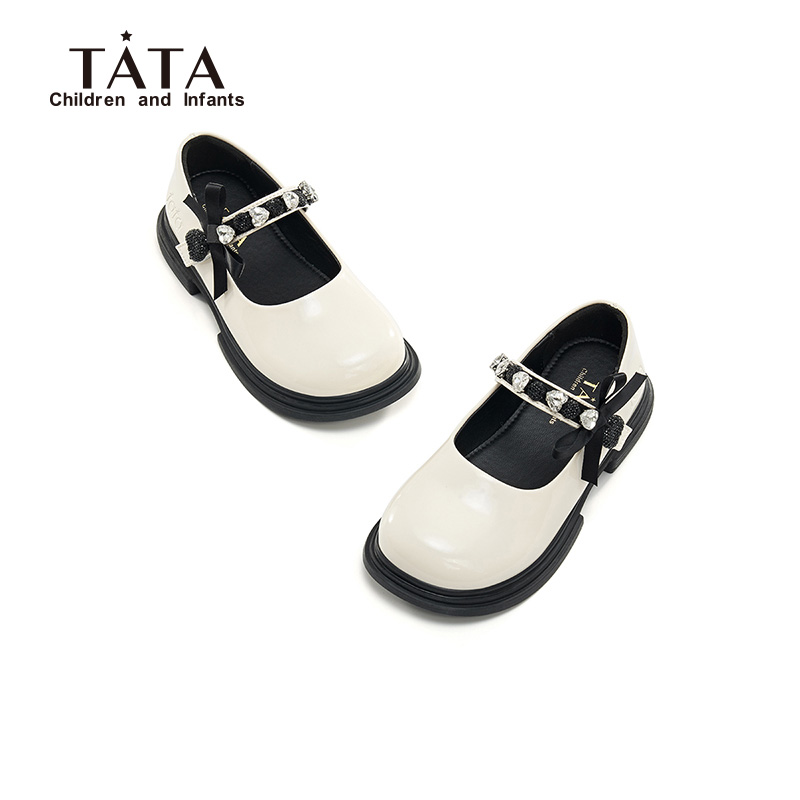 TATA/他她女童皮鞋软底
