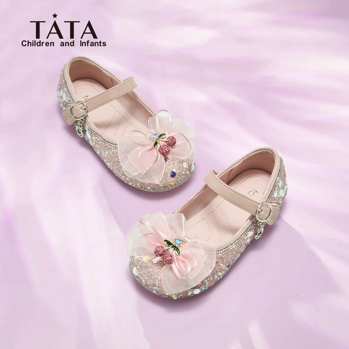 他她童鞋女童公主鞋2026春季新款女宝宝儿童单鞋小女孩闪闪水晶鞋,童鞋/婴儿鞋/亲子鞋,水晶/水钻鞋,淘宝优惠券,粉丝福利购,淘宝优惠卷