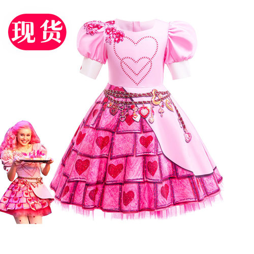 女童电影后裔4红皇后扮演服短裙