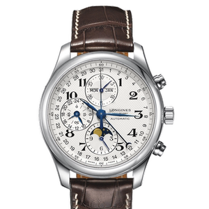Longines浪琴男表 名匠系列经典八针月相机械手表L2.773.4.78.3