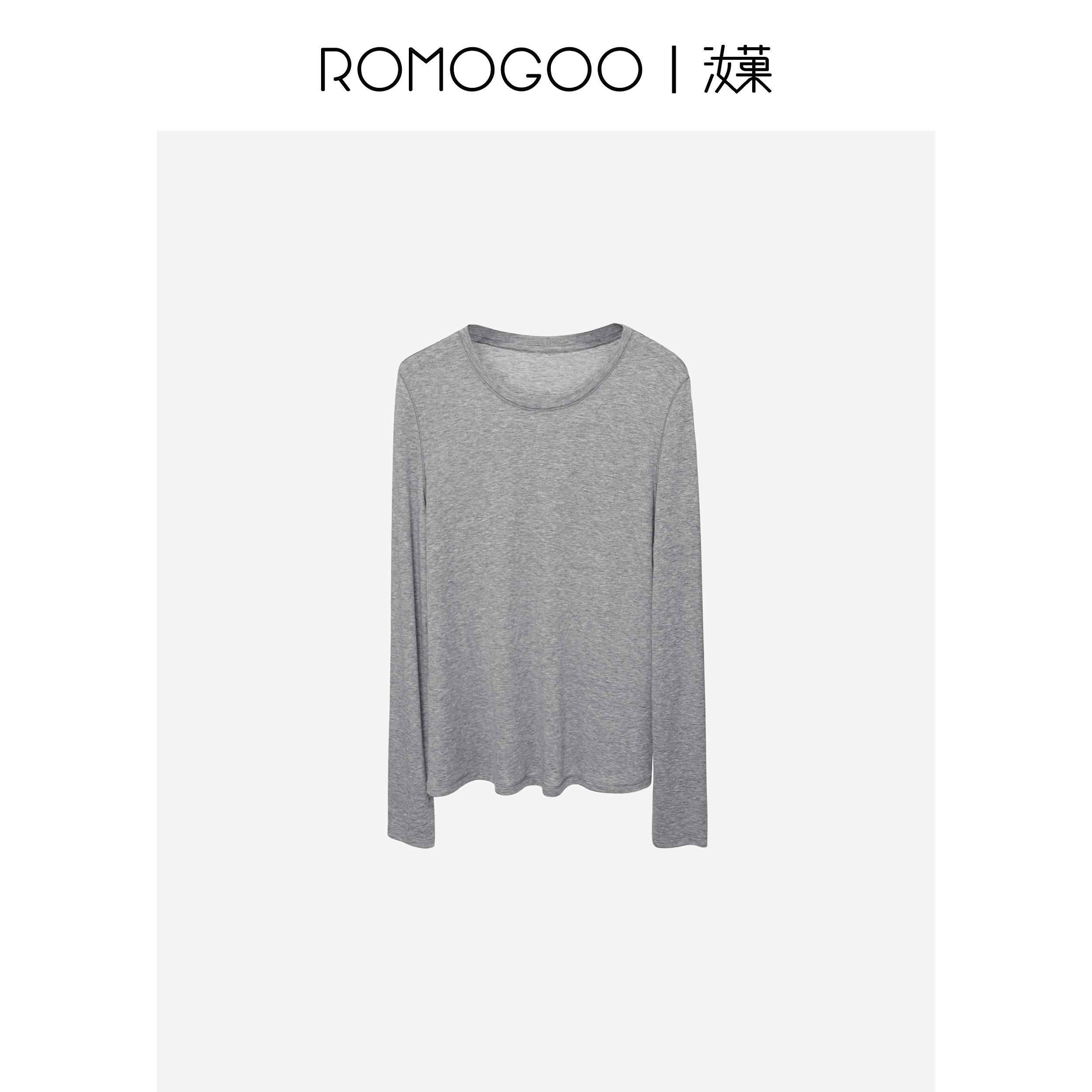 ROMOGOO/汝菓休闲打底T恤