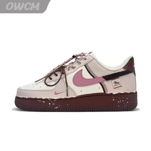 Air 女子定制鞋 Force AF1空军一号可露丽小狗百搭休闲板鞋 Nike