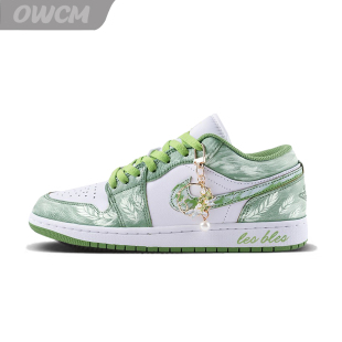 Air Jordan 1 AJ1音符田野国潮时尚百搭低帮运动休闲板鞋男女同款