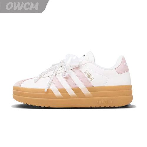 Adidas VL Court Bold 莓莓日记时尚厚底增高休闲板鞋女子定制鞋