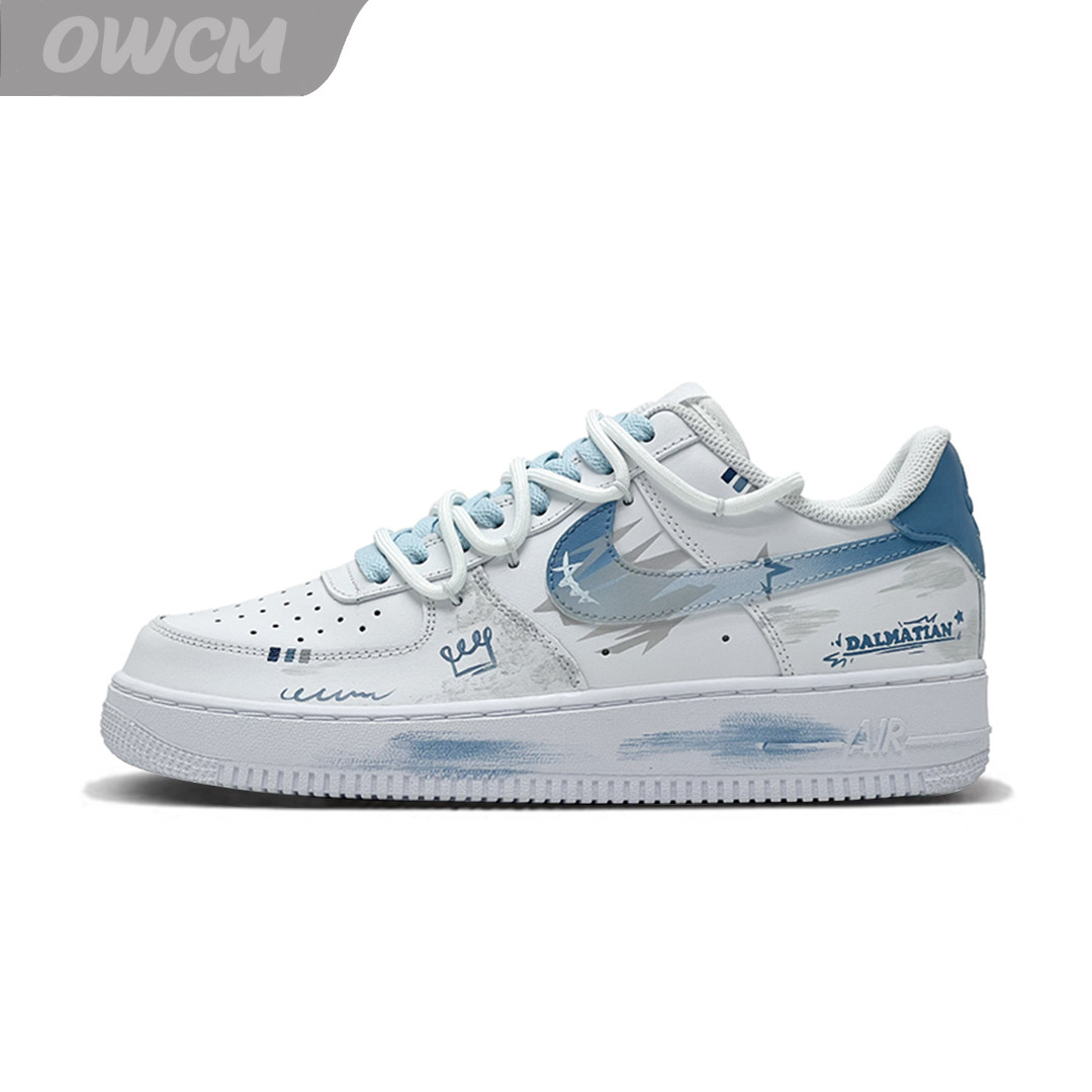Nike AF1空军一号造梦星空手绘涂鸦潮流时尚休闲板鞋男女鞋定制鞋