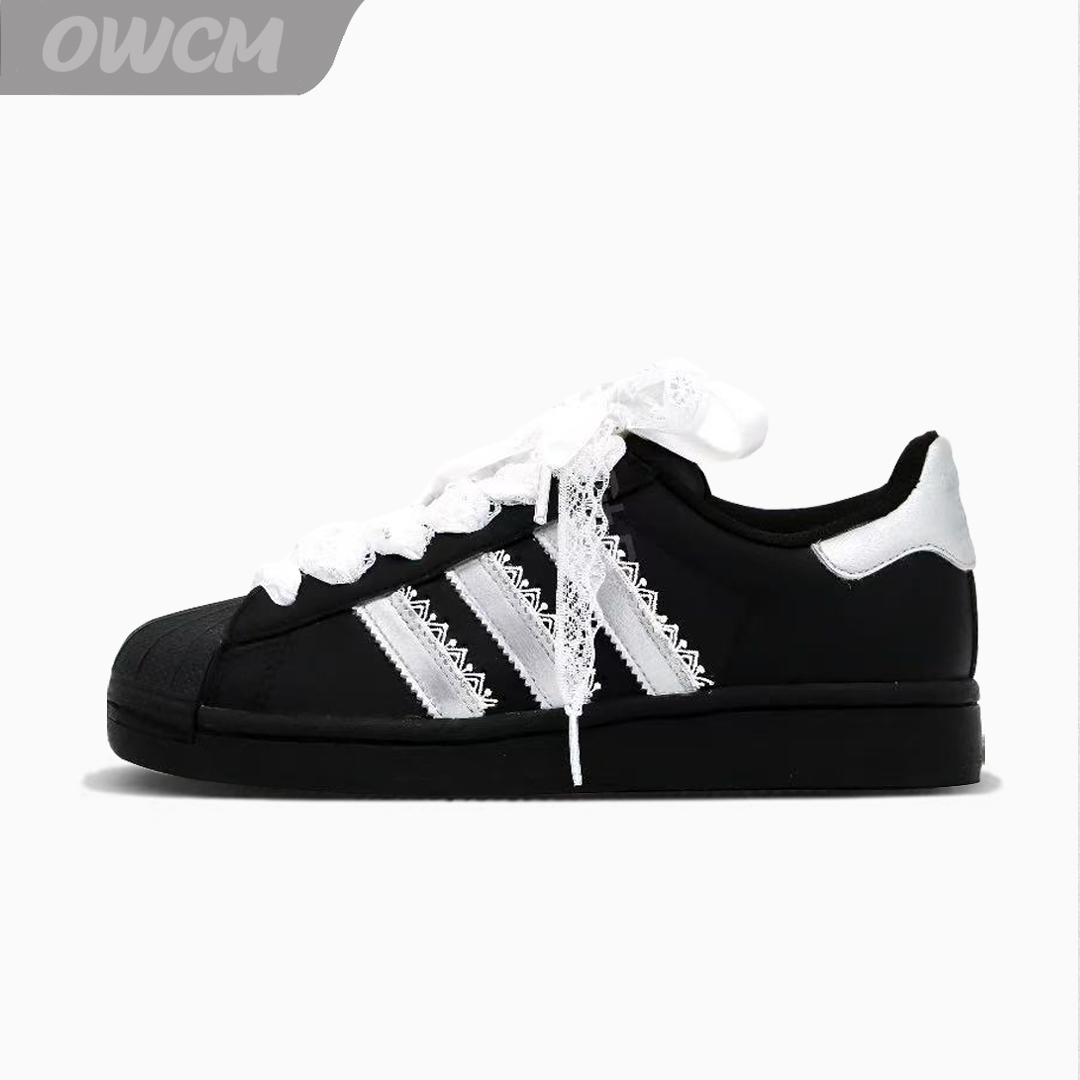 Adidas originals 贝壳头轻银芭蕾时尚百搭休闲板鞋女子定制鞋