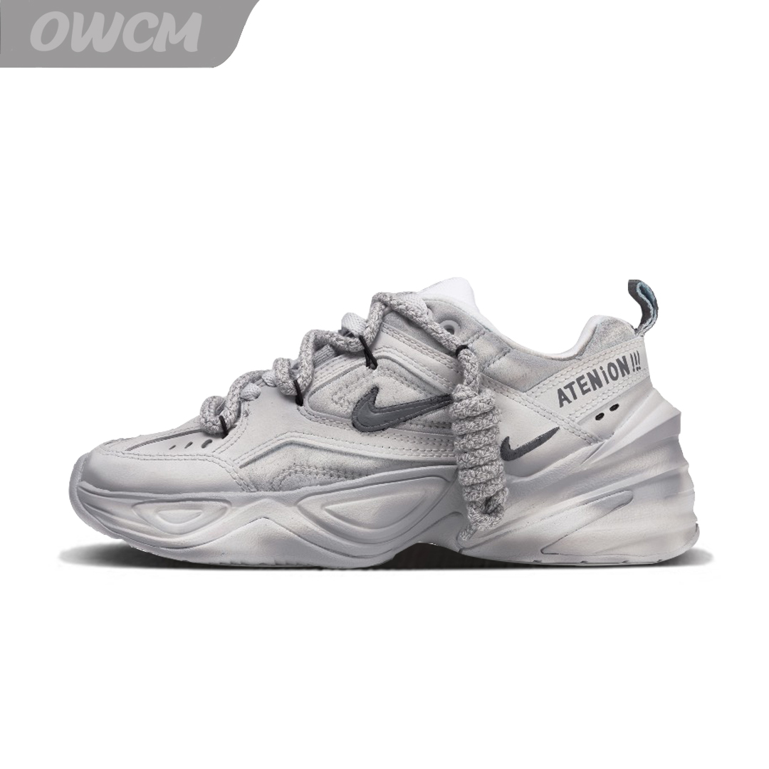 Nike M2K Tekno 银雾潮流时尚增高复古休闲老爹鞋男女鞋定制鞋