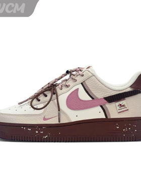 Nike Air Force 1 AF1空军一号可露丽小狗百搭休闲板鞋女子定制鞋