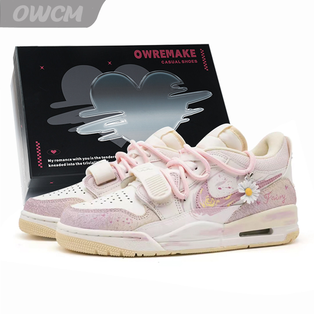 Jordan Legacy 312 雾粉520限定礼物百搭运动休闲鞋女子定制鞋
