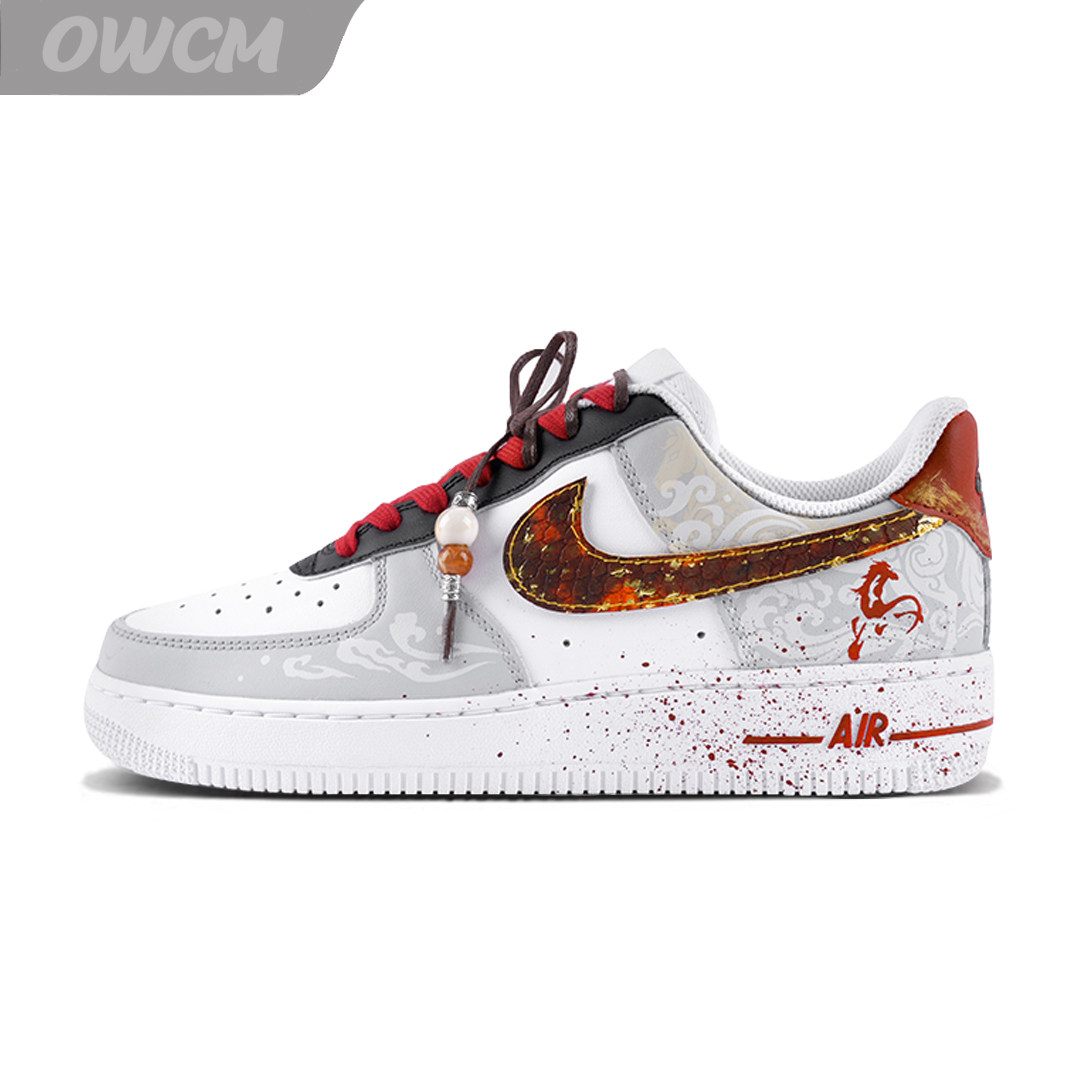 Nike AF1空军一号瑞马纳福新中式国风马年限定休闲板鞋男女定制鞋,运动鞋new,板鞋,淘宝优惠券,粉丝福利购,淘宝优惠卷