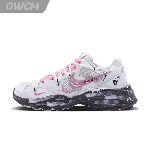 Nike Air Max Fusion 甜酷星球潮流时尚增高休闲跑步鞋女子定制鞋