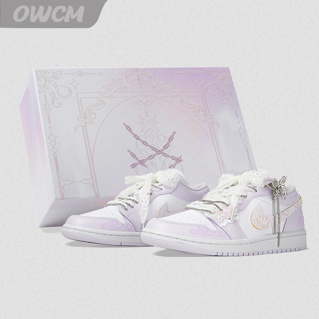 AJ1花之恋芭蕾风女子休闲板鞋