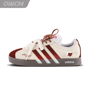 Adidas neo VL 爱心美式潮流时尚低帮百搭情侣休闲板鞋男女同款