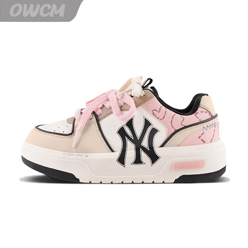 MLB Chunky Liner 心溺碎片潮流时尚百搭增高休闲板鞋女子定制鞋