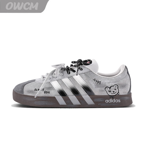 Adidas neo VL 暴力小熊潮流时尚低帮百搭休闲板鞋男女鞋定制鞋