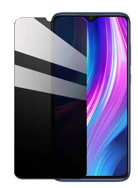 泰利蒙 适用红米Note9 4G手机防窥膜Redmi Note8Pro钢化膜M2010J19SC抗指纹M1906G7E屏幕保护模T防爆彩色贴膜