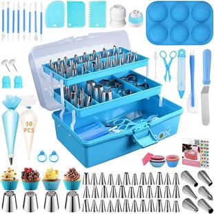 236 piece cake decoration tool storage box DIY baking set