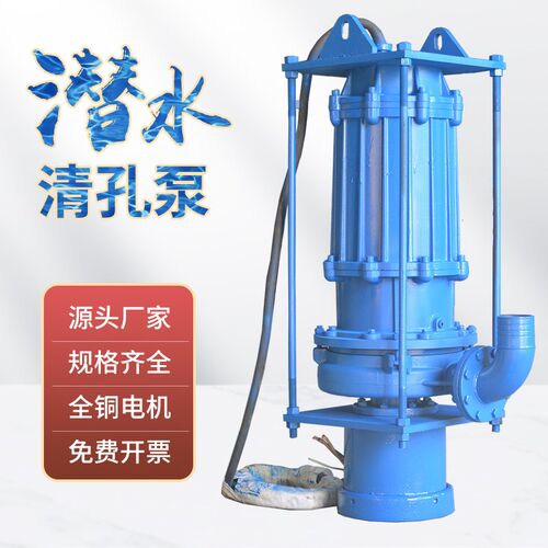 热销打桩清孔专用泥浆泵22千瓦反循环沉渣吸力泵桩基抽沙吸砂二次