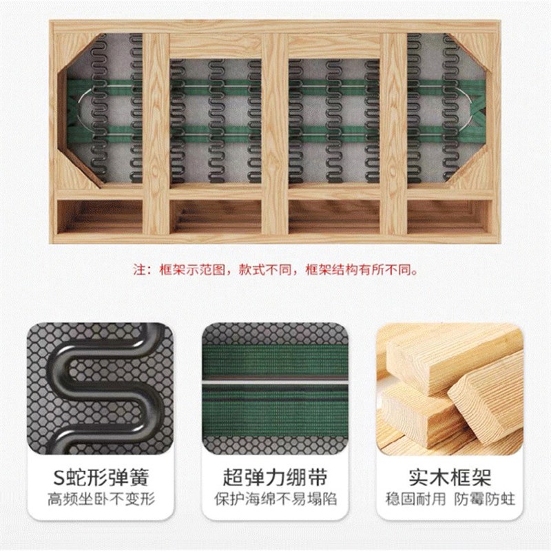 热销办公室沙发茶几组合套装现代简约商务接待会客单人三人位办公