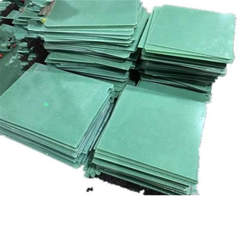 热销水绿色玻纤板 环氧板棒FR4绝缘板隔热耐高温G10板零切加工