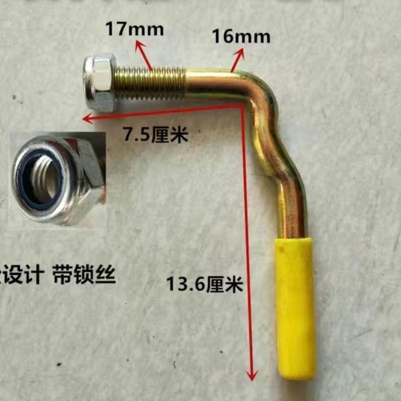 热销货车车厢锁扣挂车合页马槽钩弹簧手扣箱货门把手挂钩高栏车栏